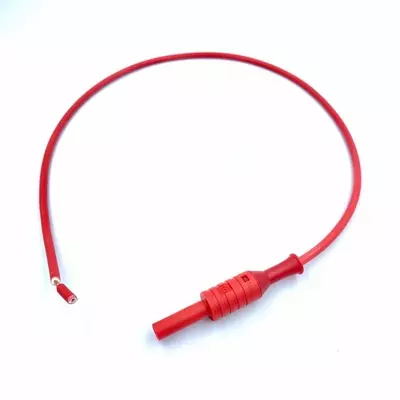 4mm Banana Socket on 50cm 12A Lead only